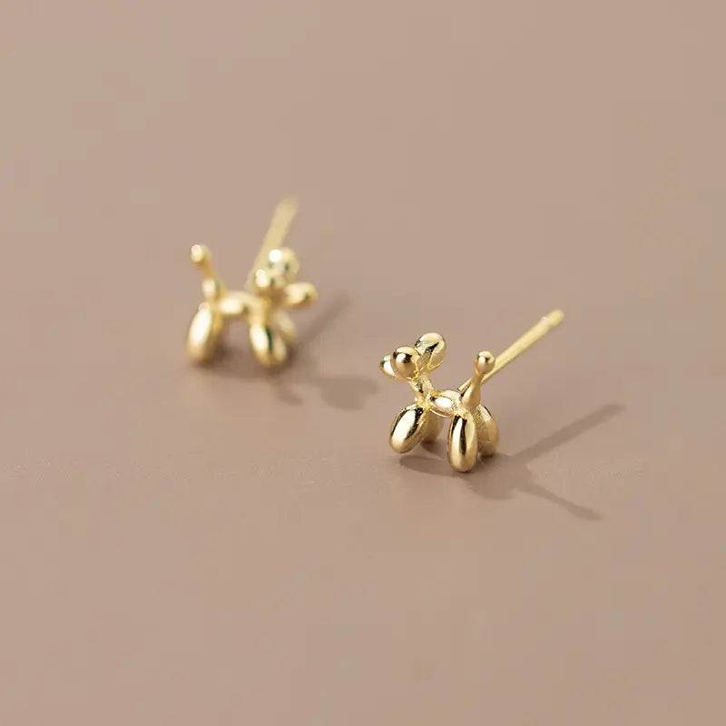 Balloon Dog Ear Stud