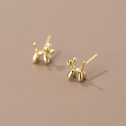 Balloon Dog Ear Stud