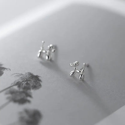 Balloon Dog Ear Stud