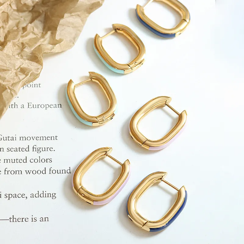 Enamel Hoops