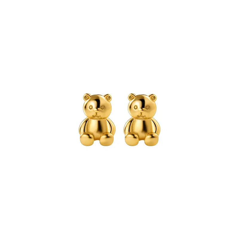 Teddy Earring Studs