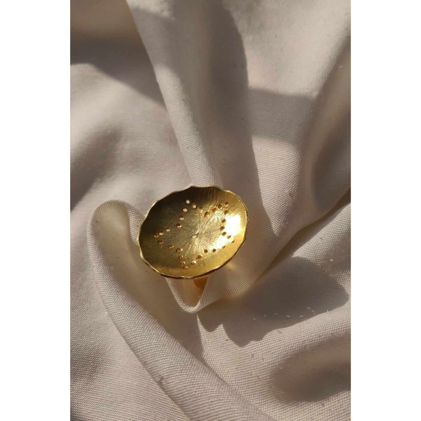 Mogra Solid Ring Gold